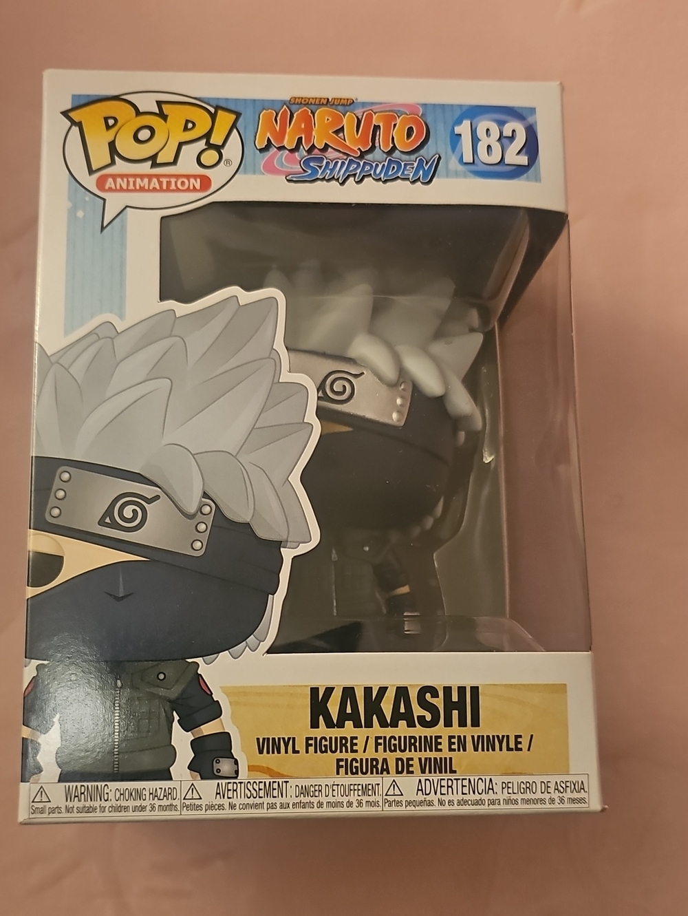 Funko Pop Animation Kakashi Vinyl Figure - Gray, Black